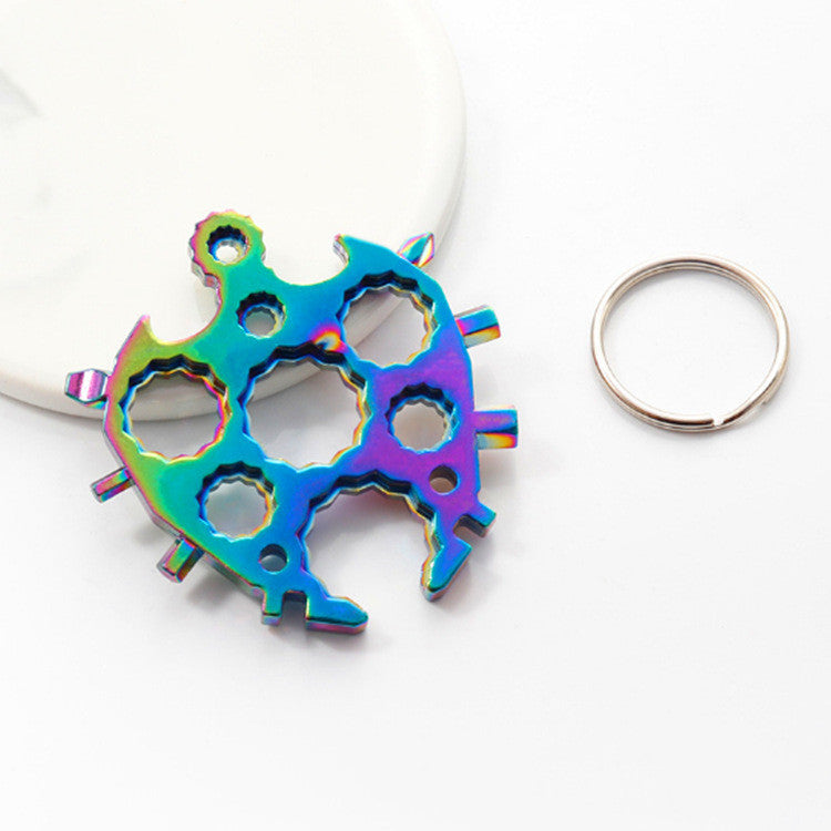 Octagonal Snowflake Universal Tool Card