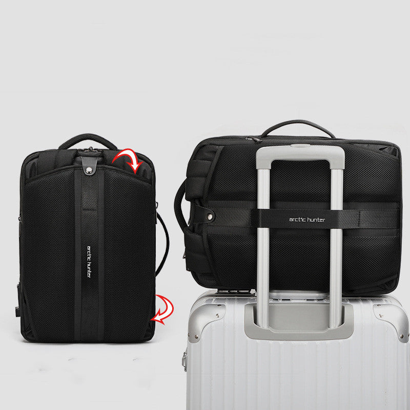 Large capacity usb computer bag