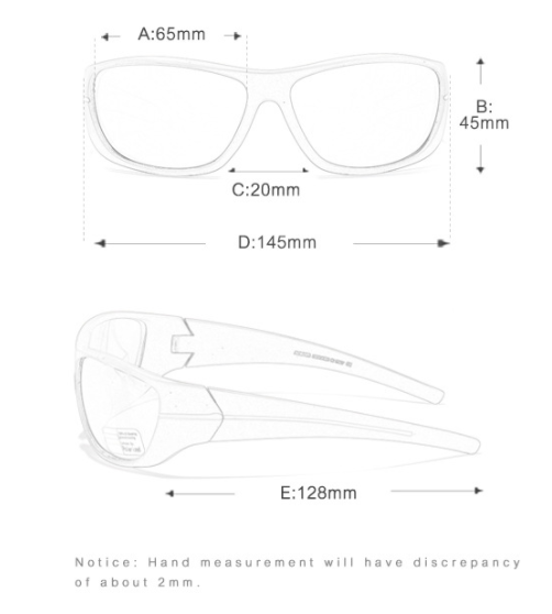 TR90 Frame HD Polarized Sunglasses