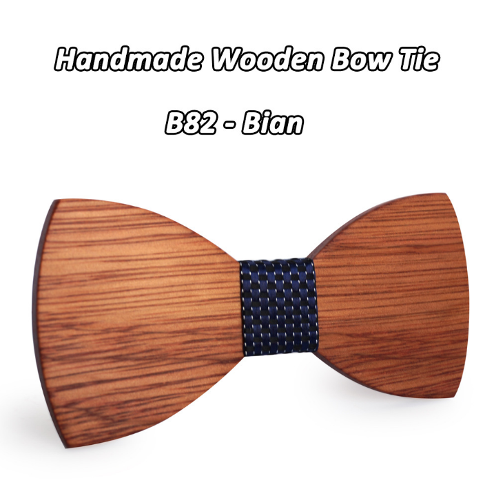 Wooden tie knot