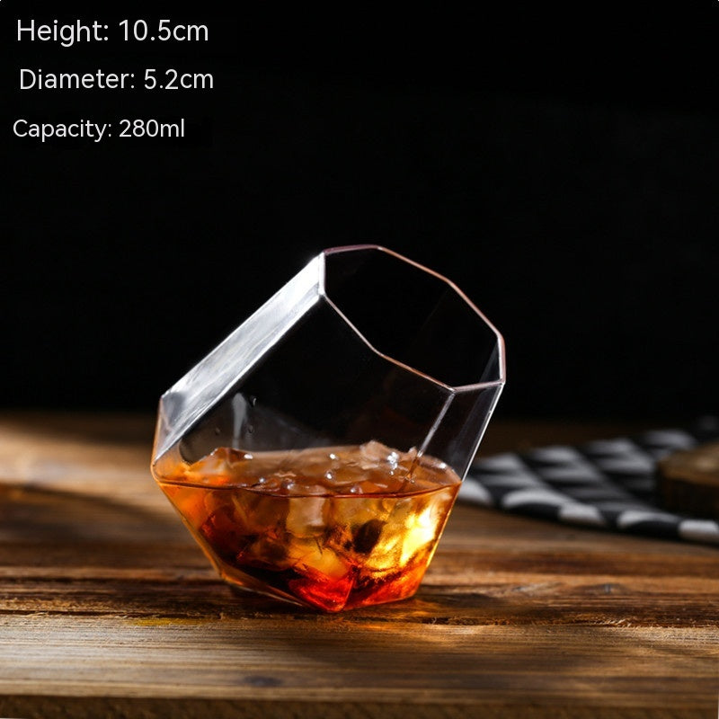 Shake Whiskey Glass Handmade