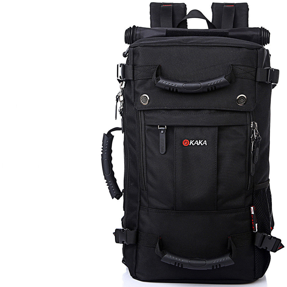 Waterproof large capacity men&#39;s travel bag with lock