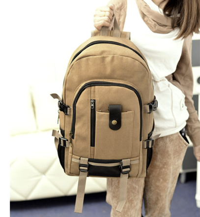 Men&#39;s Backpacks Canvas Backpack Student Bags