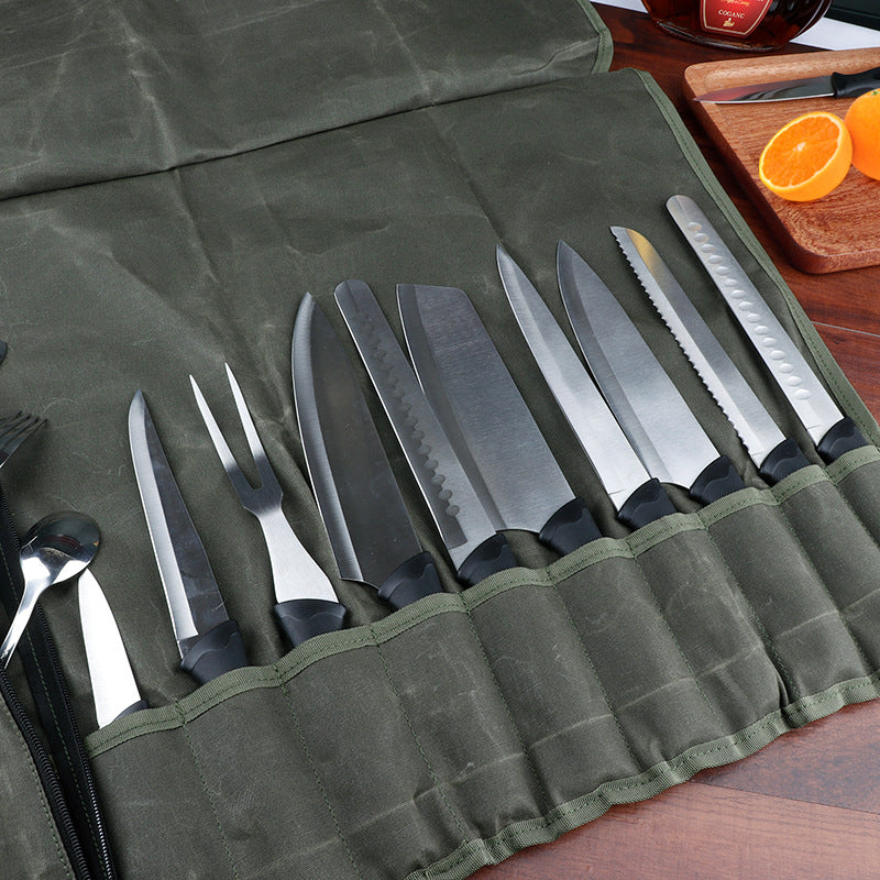 Kitchen knife storage bag