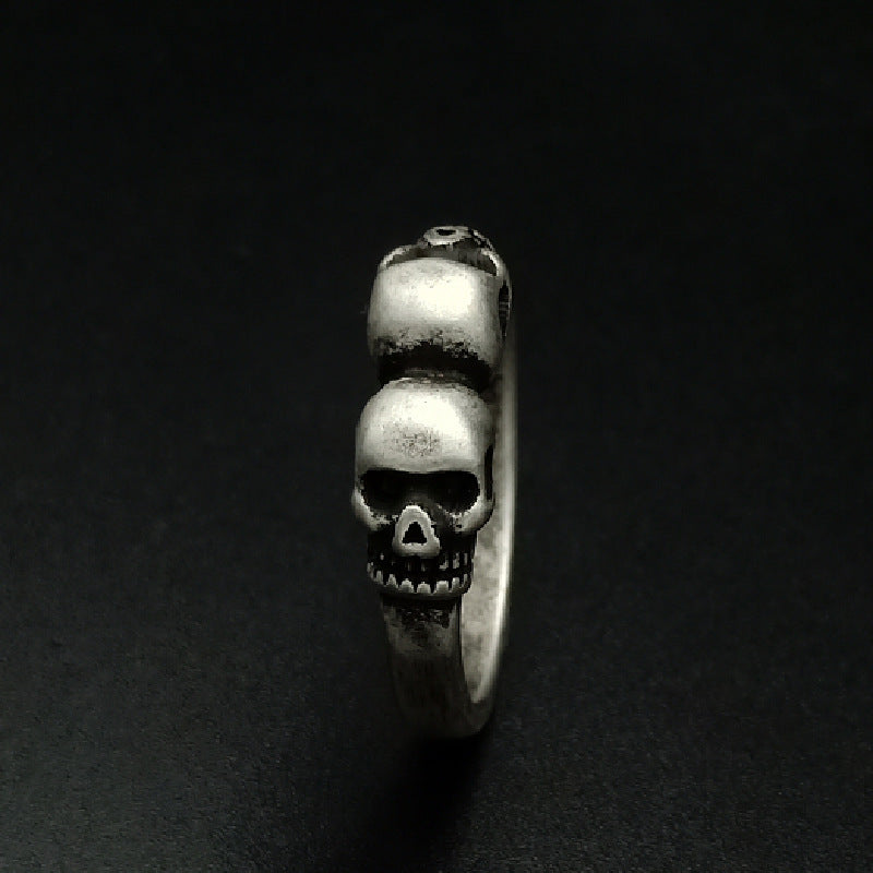 Skull Stainless Steel Cast Vintage Ring