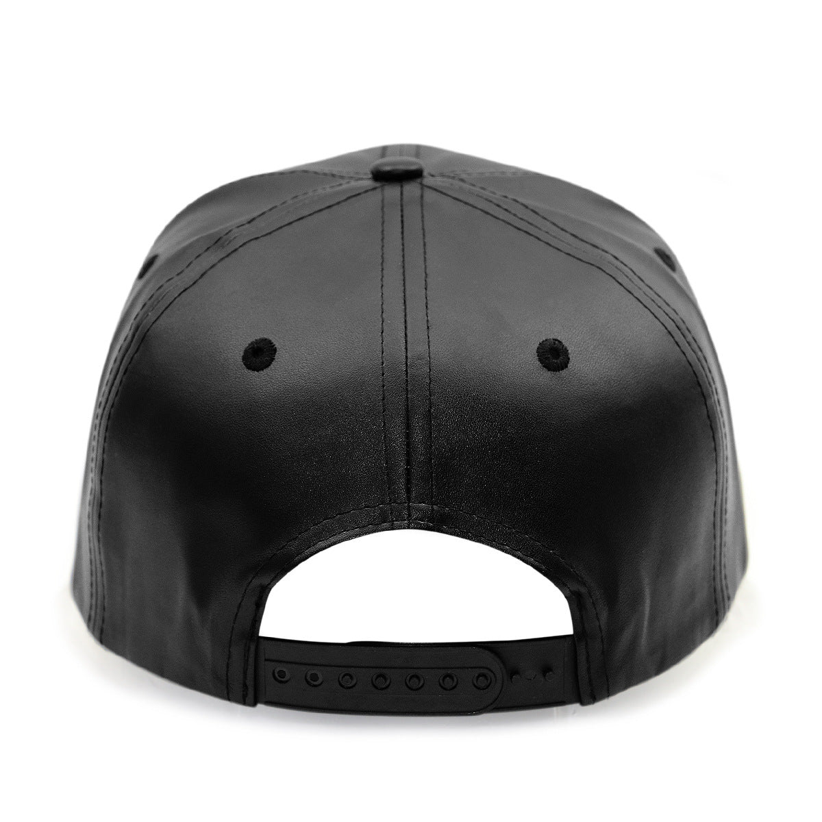 Men&#39;s Winter Fashion Trendy Korean Personality Silver Hoop Flat-brimmed Cap Hip Hop Hat