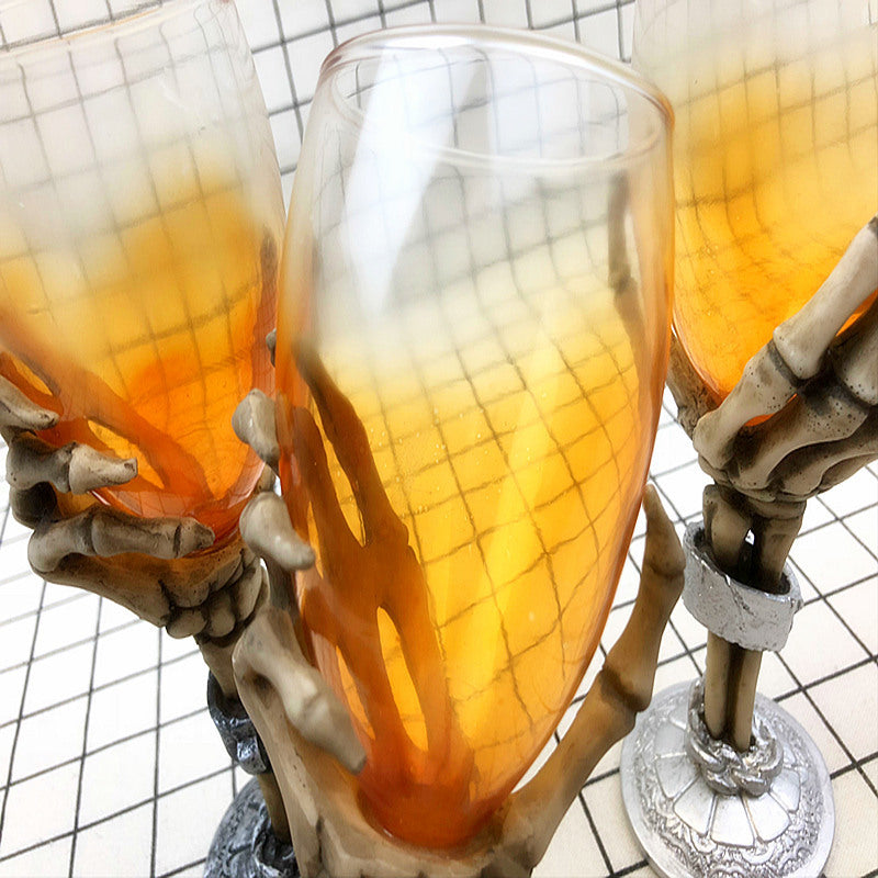 Creative Ghost Claw Hand Goblet Personality Head Skull Paw Whiskey Beer Wine Glass