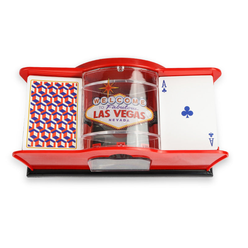 Hand-cranked Shuffling Machine Playing Cards Board Game