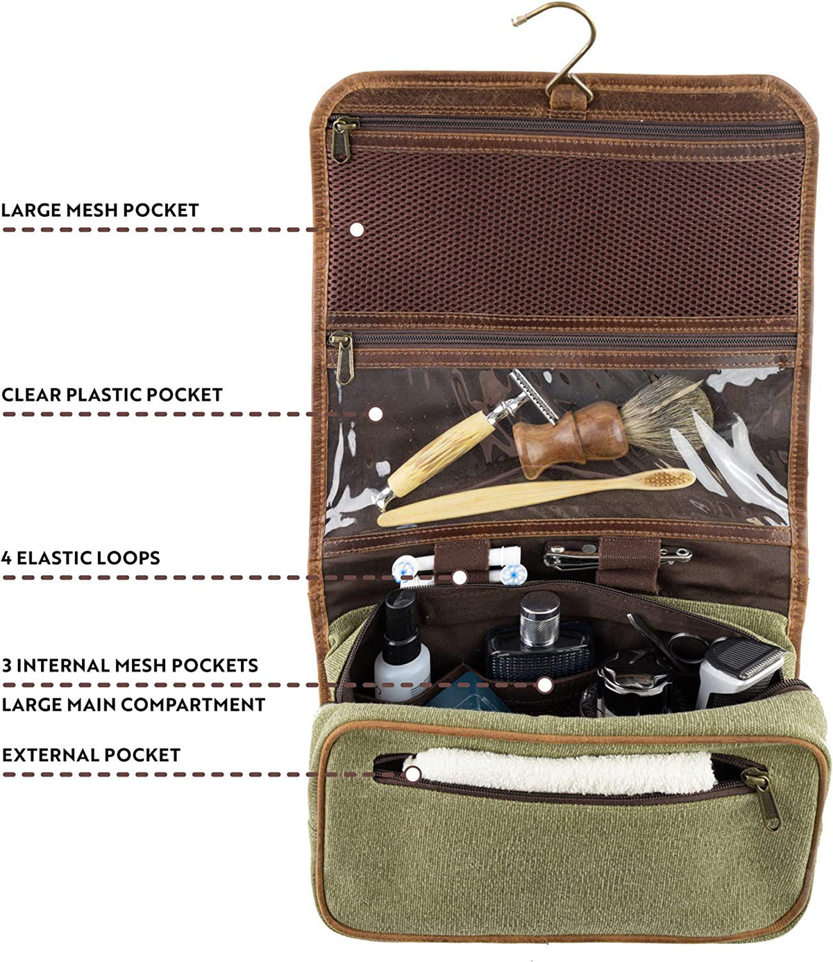 Men&#39;s Toiletry Traveling Storage Bag