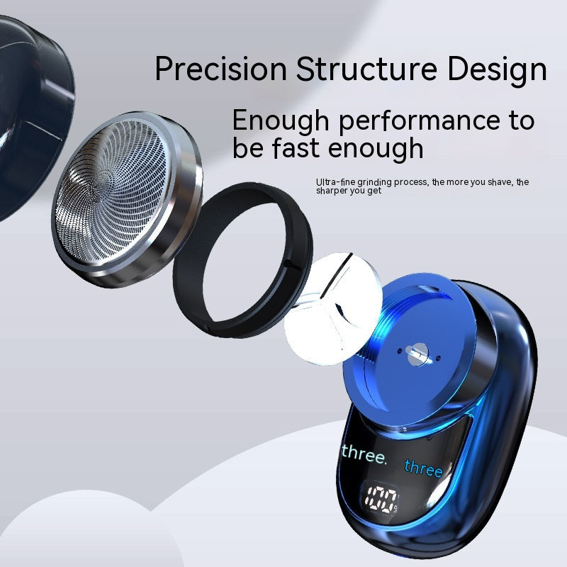 Portable Men&#39;s Mini Electric Single Knife Shaver