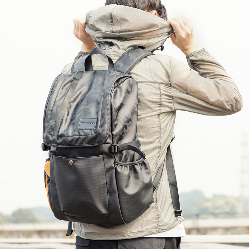 New Fashion Backpack Waterproof Oxford Cloth Sports Large Capacity School Bag