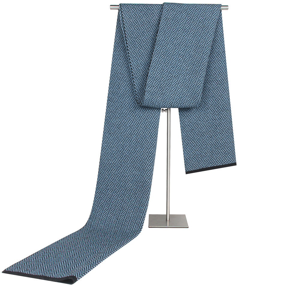 Men&#39;s scarf young unisex herringbone scarf