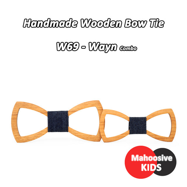 Wooden tie knot