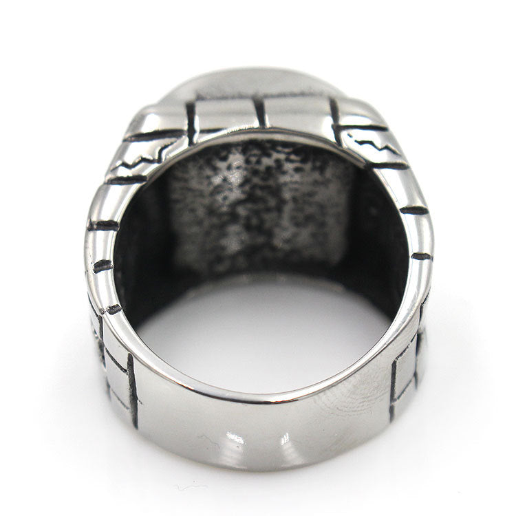 Titanium steel ghost head cross ring