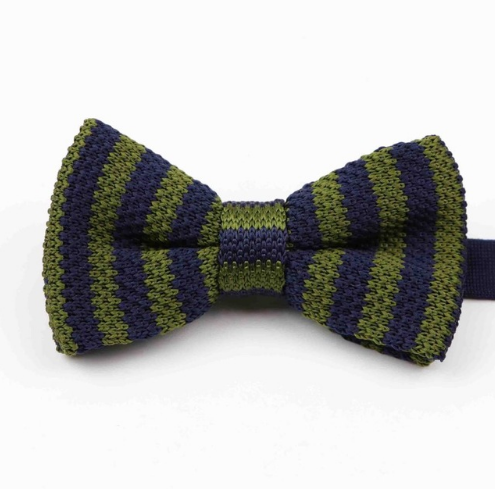 New Style Men Women Knit Bowtie Adjustable Butterfly Double Deck Neckwear Bowties Designer Knitting Dress Knitted Bow Tie