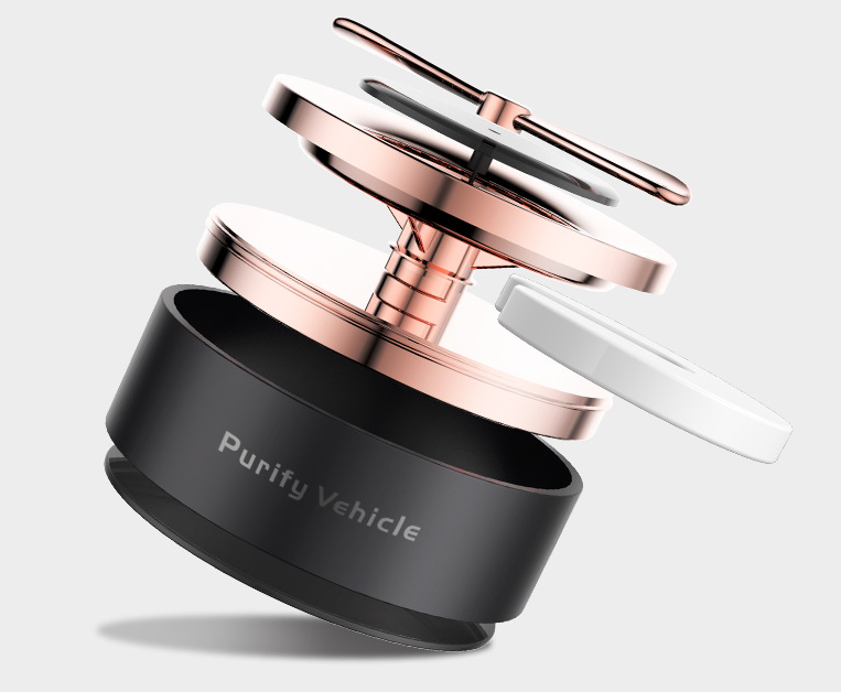 Solar car aromatherapy