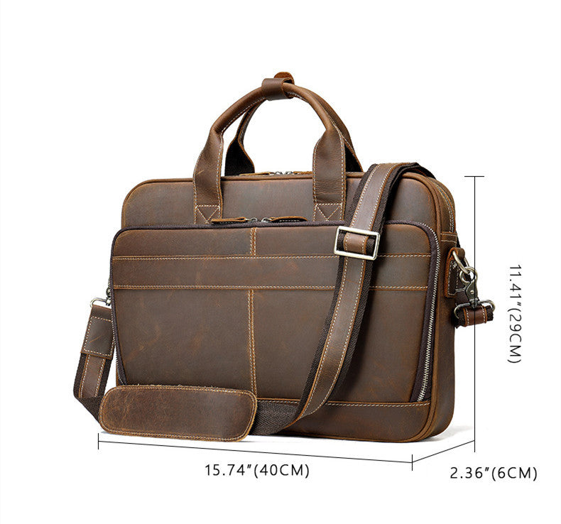 Men&#39;s Briefcase New Handbag Business Bag