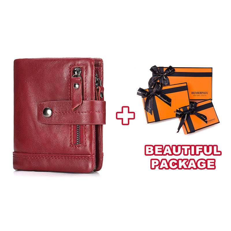 Antimagnetic Multicolor European And American Men&#39;s Wallet