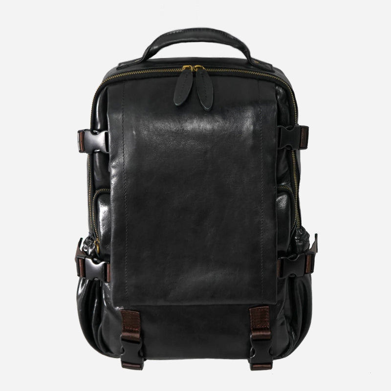 Men&#39;s Fashion Handmade Leather Business Backpack