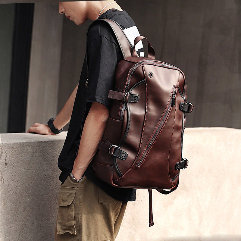 Crazy Horse Leather Backpack