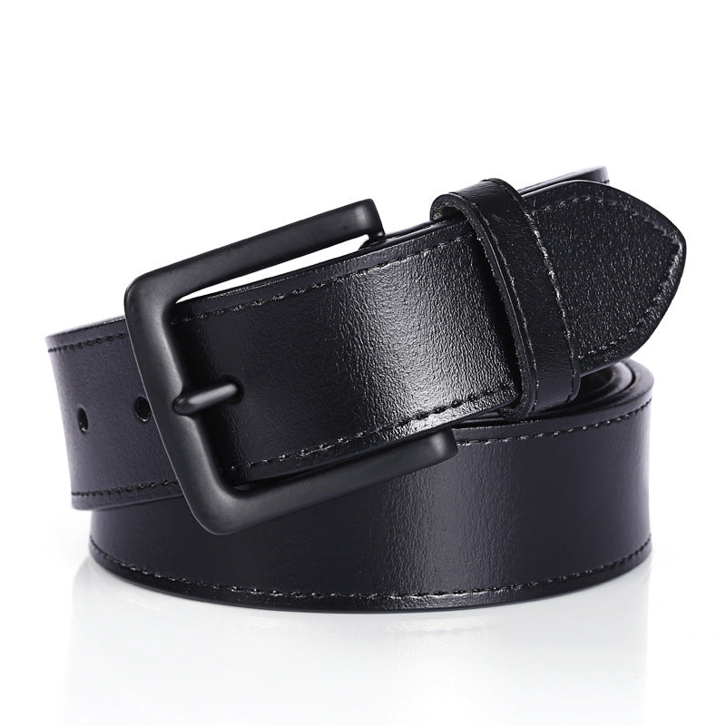 Men&#39;s Buckle Belt Simple Business Leisure