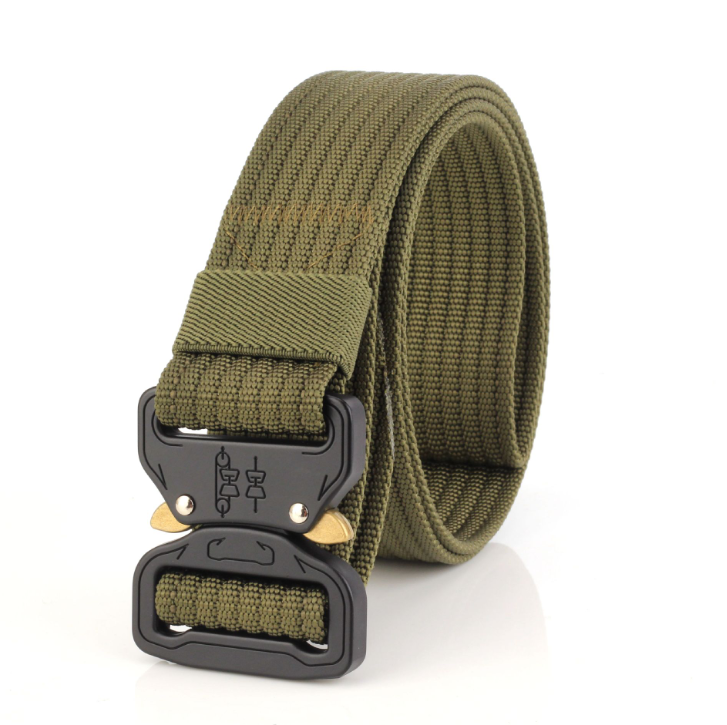 New Cobra buckle tactical belt male army fan rappelling nylon inner belt training belt special forces 3.8cm