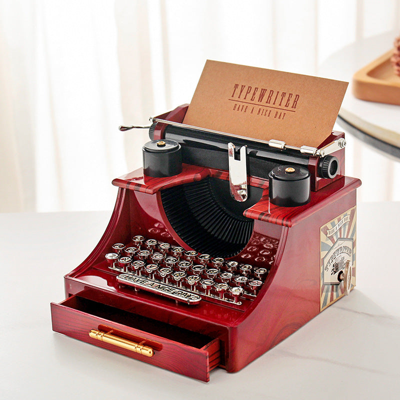 Retro Nostalgic Projector Typewriter Decorative Ornaments