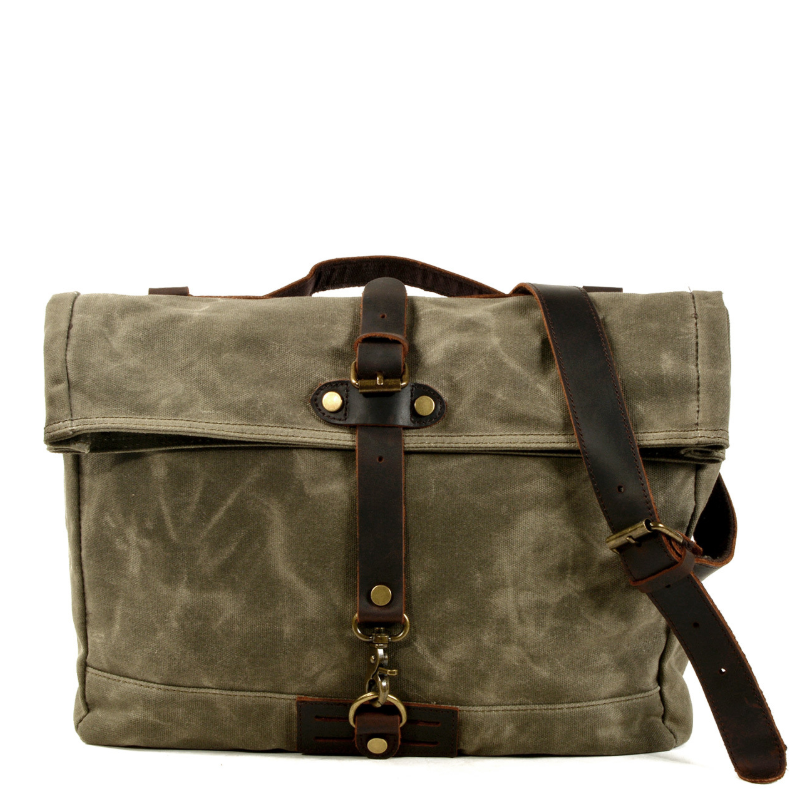 Men&#39;s canvas shoulder bag