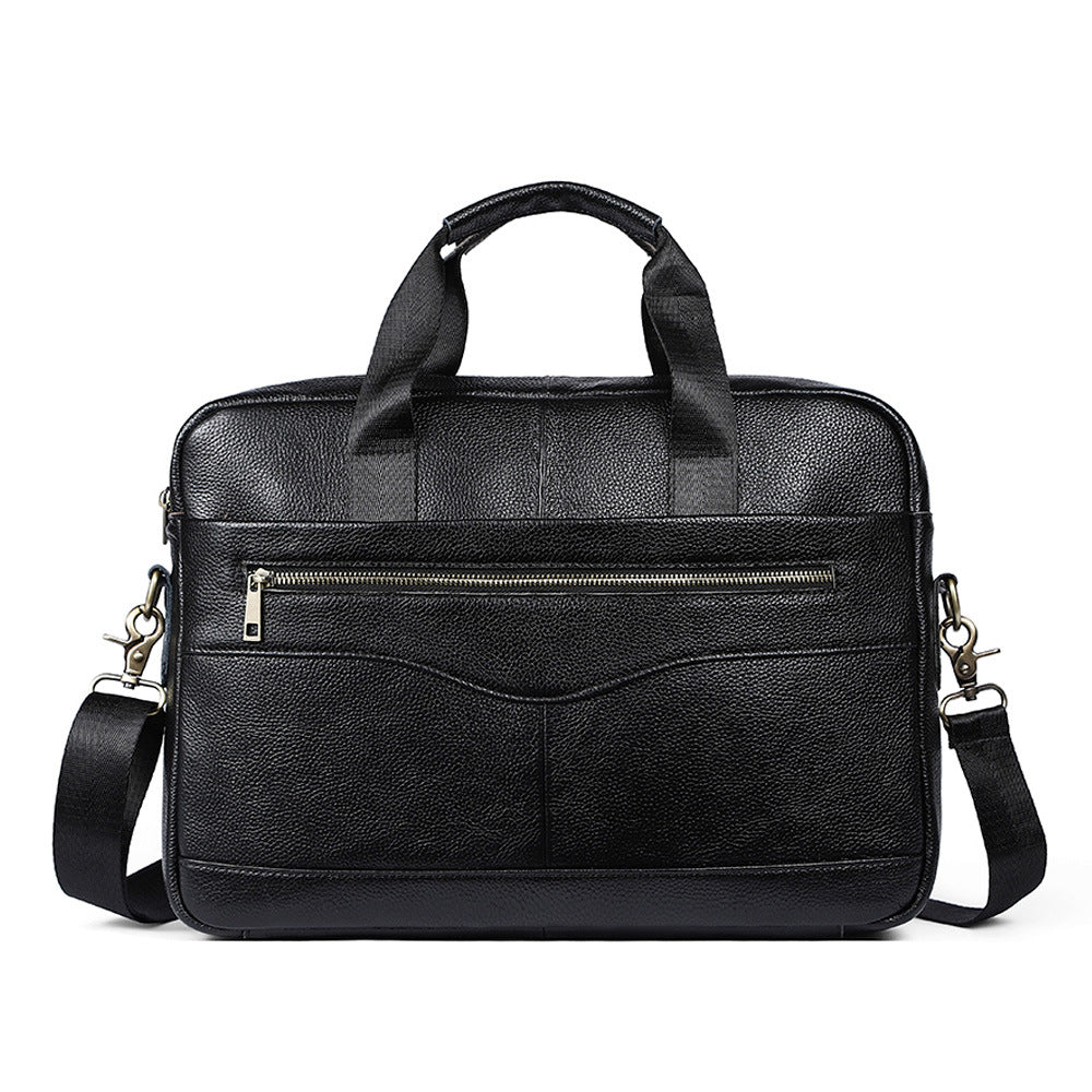 Men&#39;s crossbody bag leather handbag
