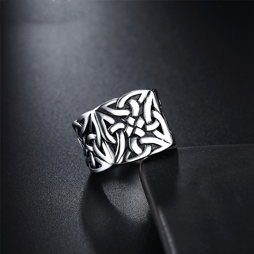 Nordic Viking Retro Personality Punk Men&#39;s  Ring