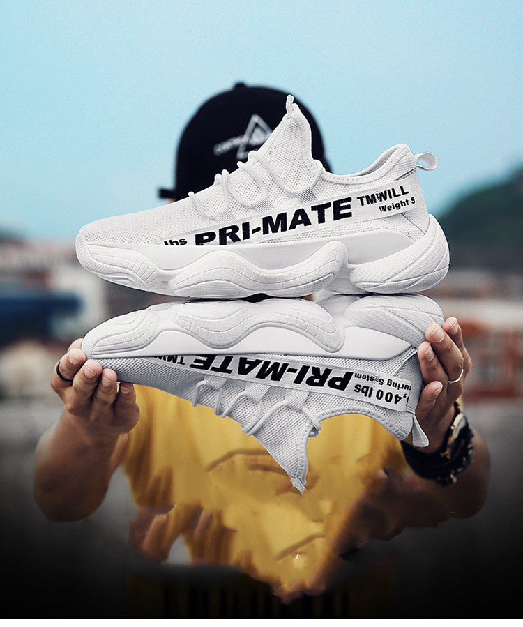 Breathable lightweight mesh casual sneakers