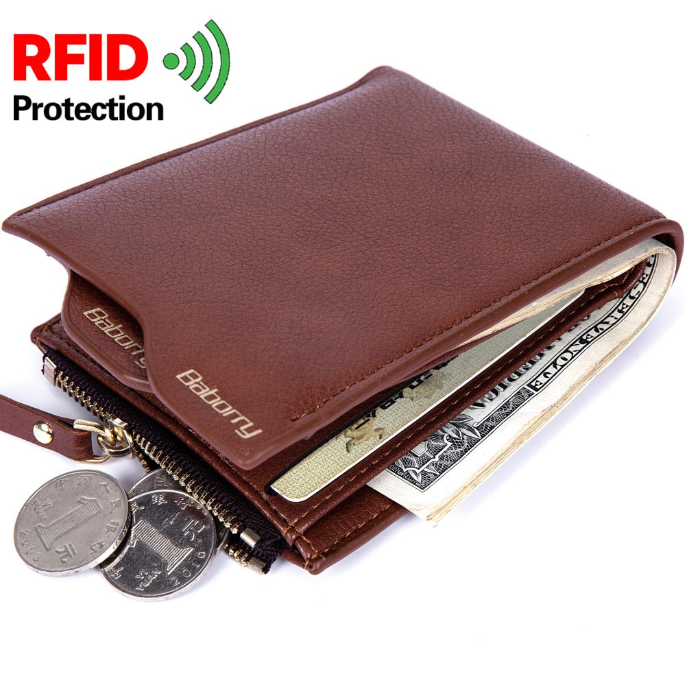 RFID men&#39;s new wallet