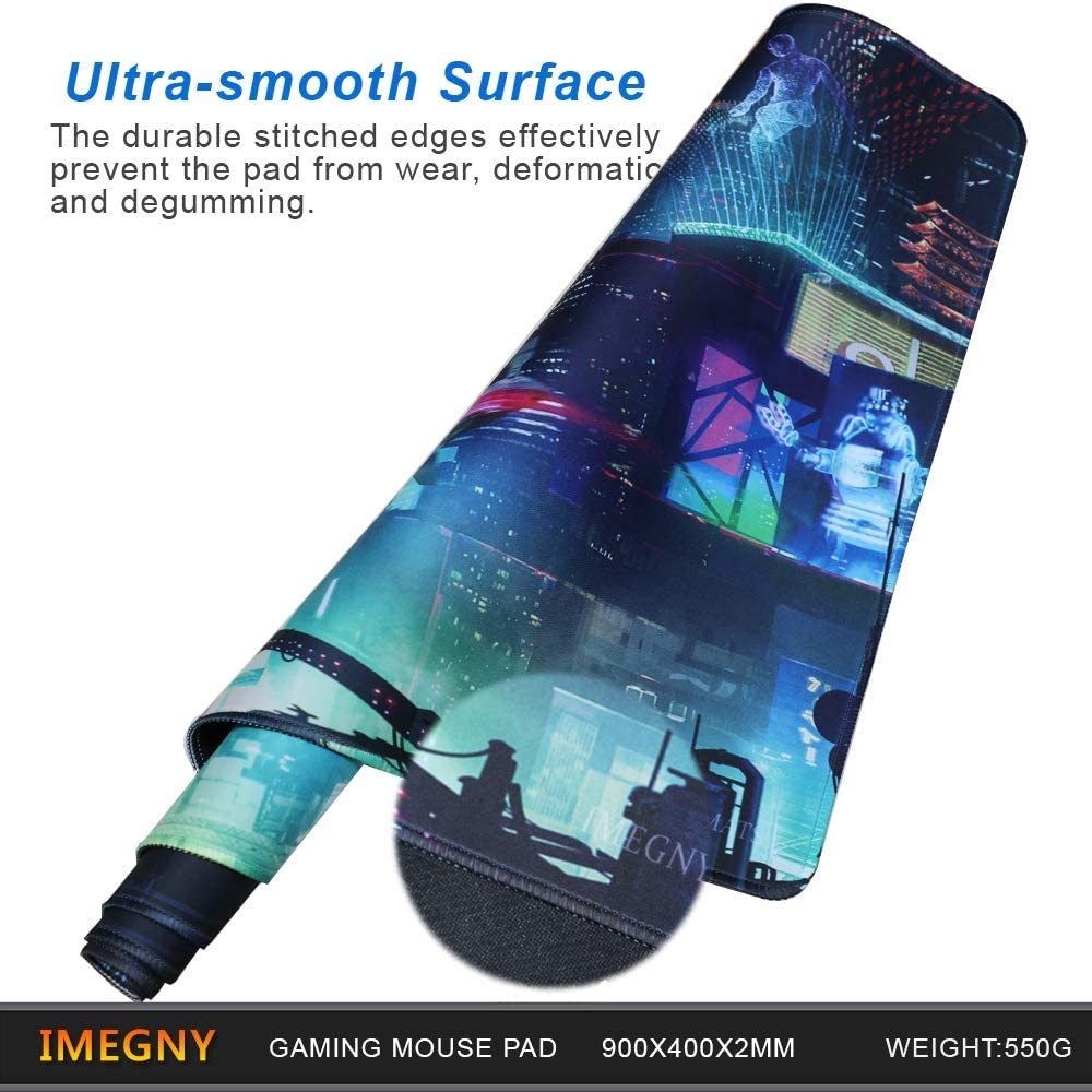 Urban Punk Oversized Mouse Pad