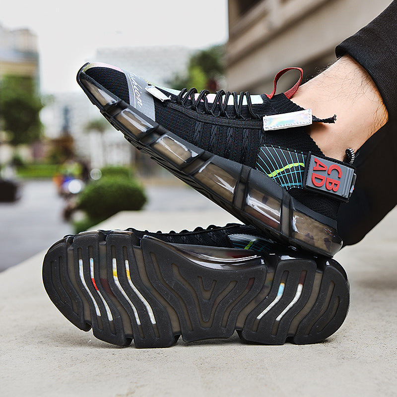 Versatile Flying Mesh Breathable Colorful Shoes