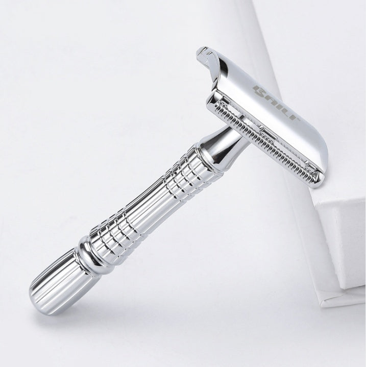 Safety Double Edge Razor For Men Shaving Set Knife Barber Straight Razor Men&#39;s Shaving Razor Blades Shaving Machine