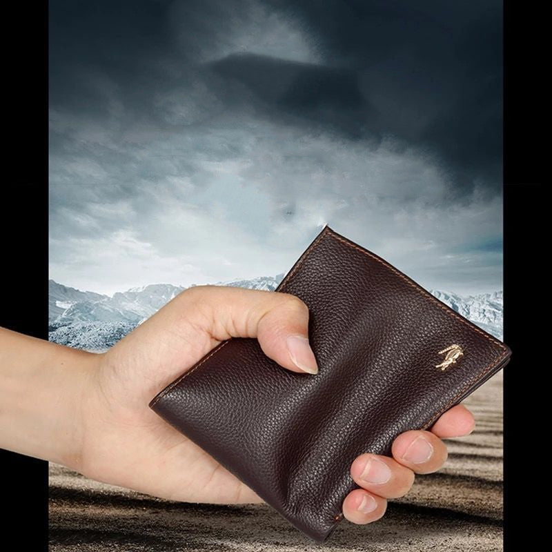 Wallet men&#39;s short fashion business wallet classic