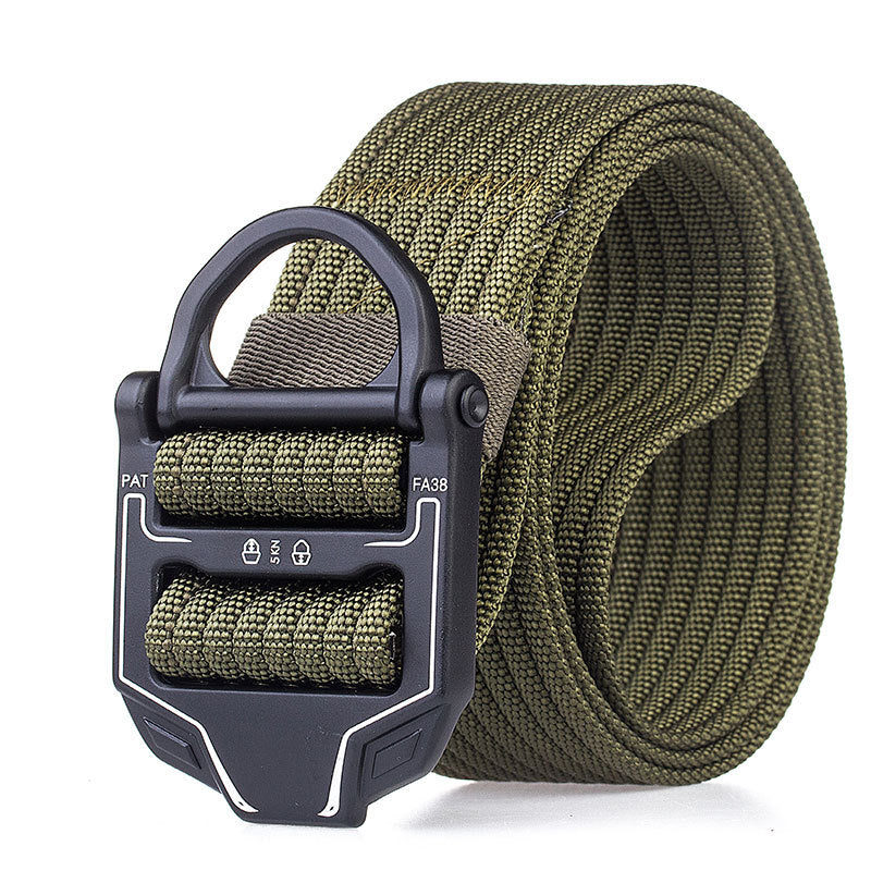 New Military Fan Outdoor Tactics Belt Men&#39;s Multi-functional Waist Seal Training Nylon Canvas Special Forces Belt