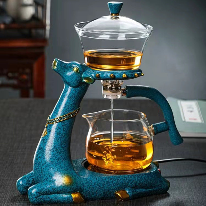 Automatic Glass Tea Set Tea Cup Set Household Kung Fu