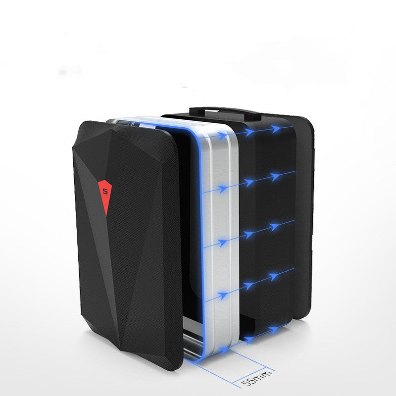 Alloy Frame Hard Shell Setting Men&#39;s Backpack