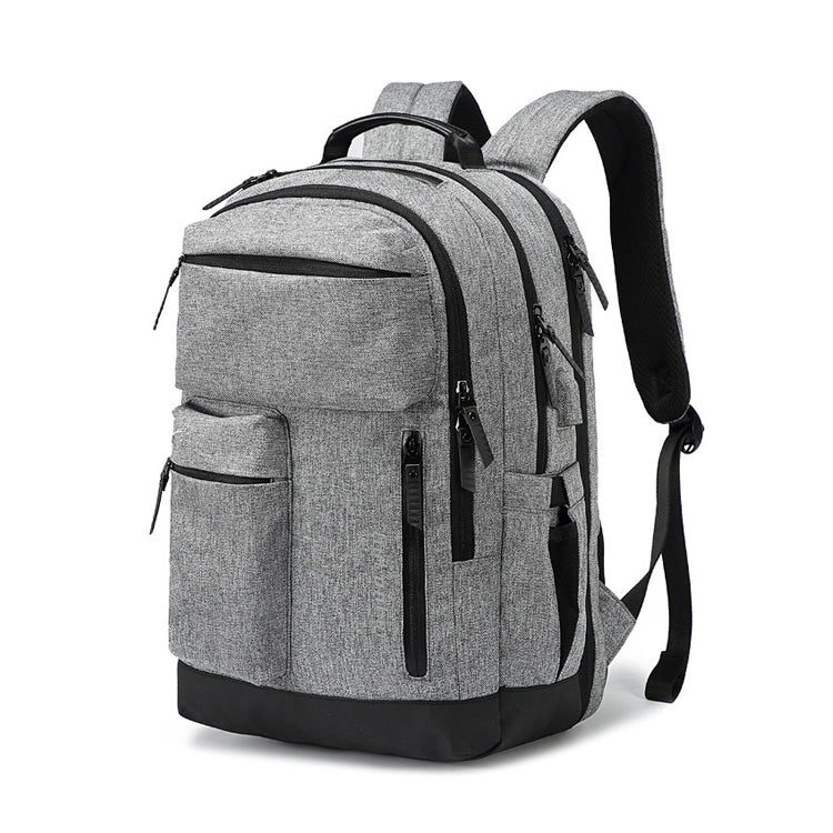 Backpack Trend Backpack Men&#39;s Waterproof Travel Computer Backpack Korean College Student Schoolbag