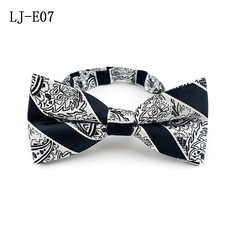 Korean Fashion Wedding Bridegroom Banquet Bow Tie