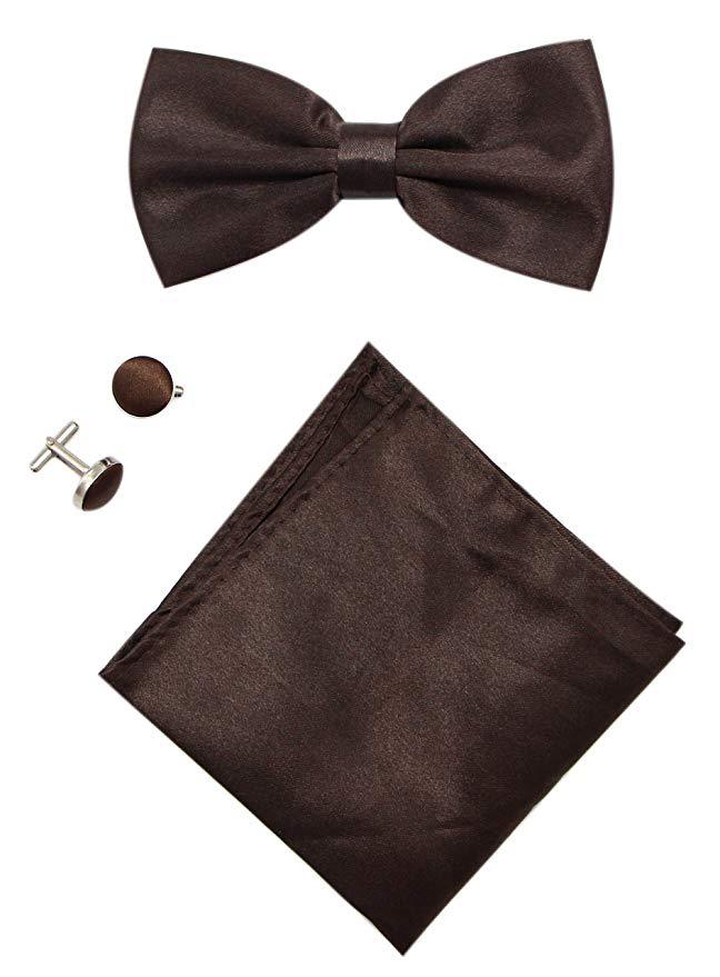 Men&#39;s Scarf And Bow Tie Three-Piece Suit