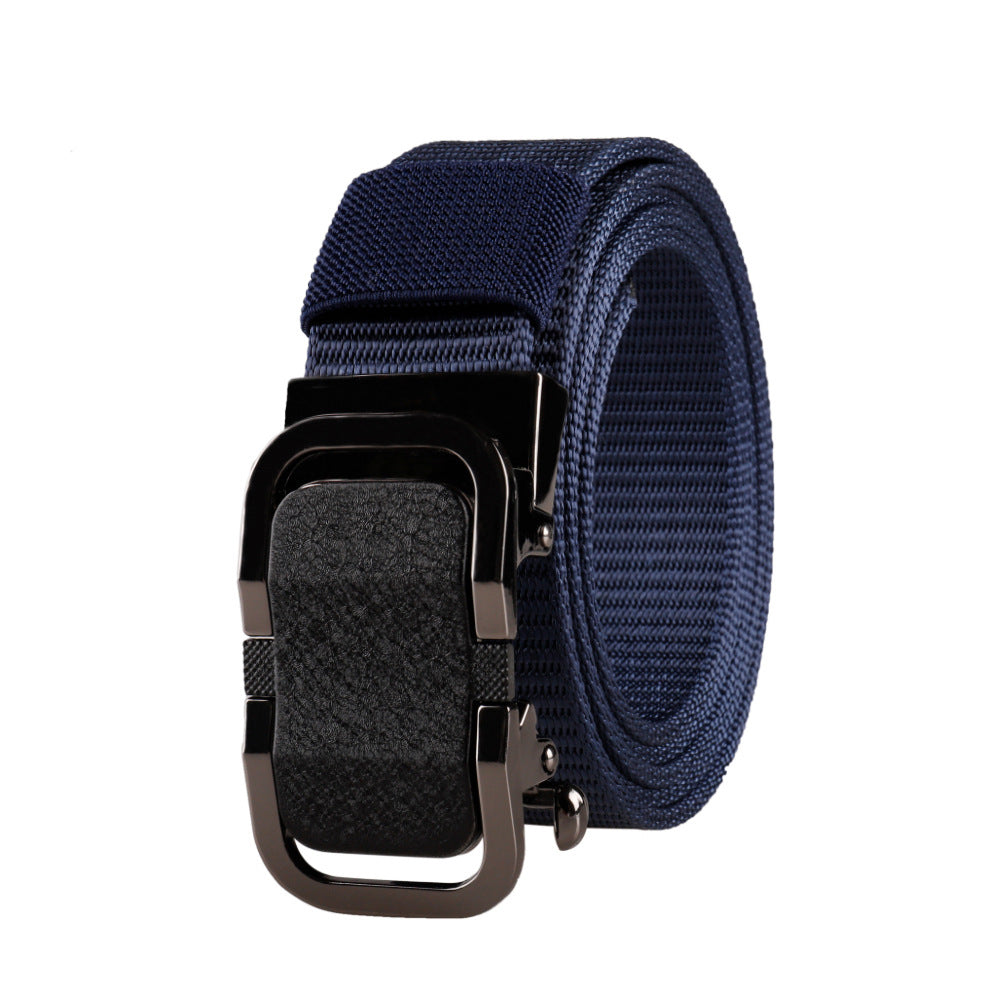 Men&#39;s Automatic Buckle Nylon Belt Outdoor Leisure