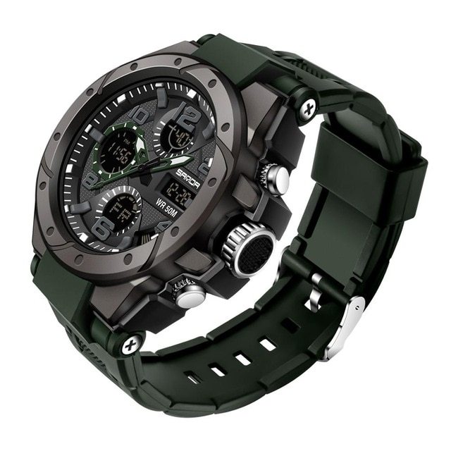 SANAD Top Brand Luxury Men&#39;s Military Sports Watches