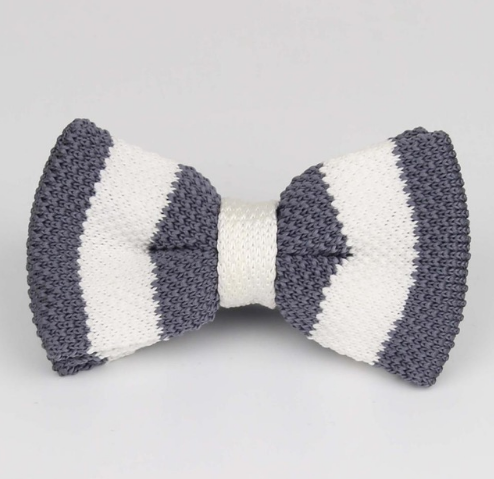 New Style Men Women Knit Bowtie Adjustable Butterfly Double Deck Neckwear Bowties Designer Knitting Dress Knitted Bow Tie