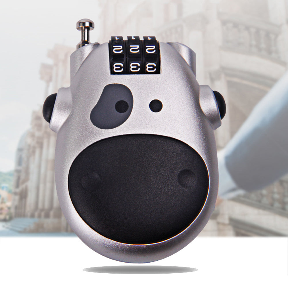 Cow telescopic wire rope lock