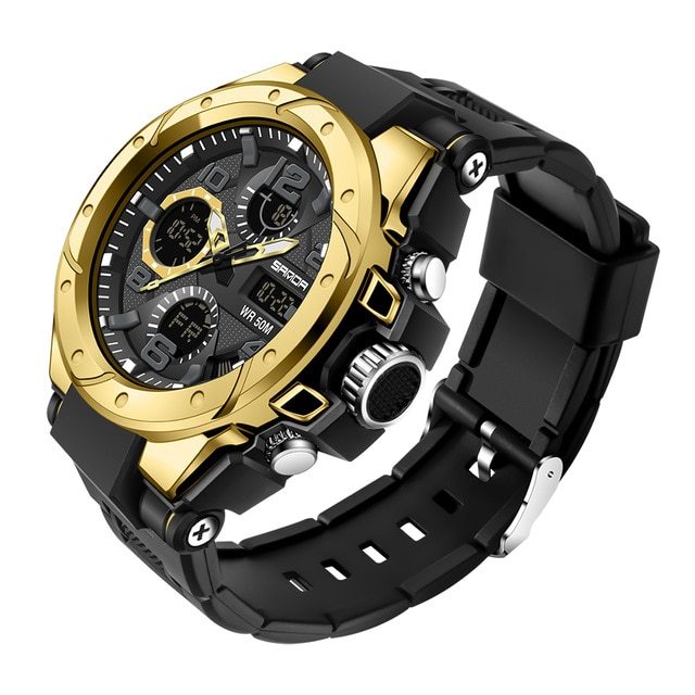 SANAD Top Brand Luxury Men&#39;s Military Sports Watches