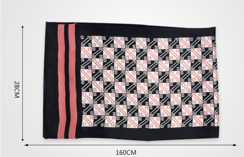 Men&#39;s silk scarf