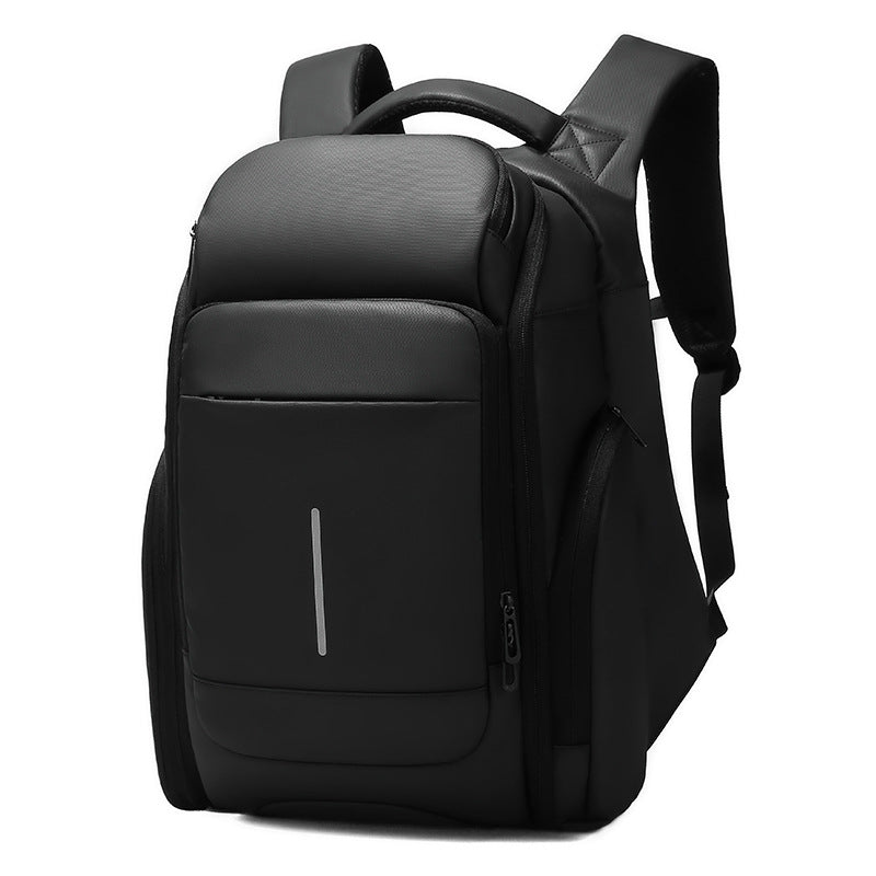 Business commuter backpack PVC multi-function large-capacity backpack Wild outdoor casual men&#39;s bag