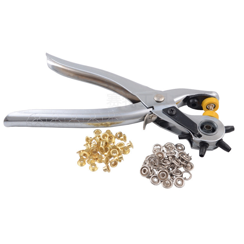 3 in 1 multifunctional punching pliers